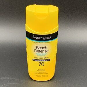 Neutrogena Beach Defense Sunscreen Lotion SPF‎ 70 - 6.7 Oz Exp 10/2027